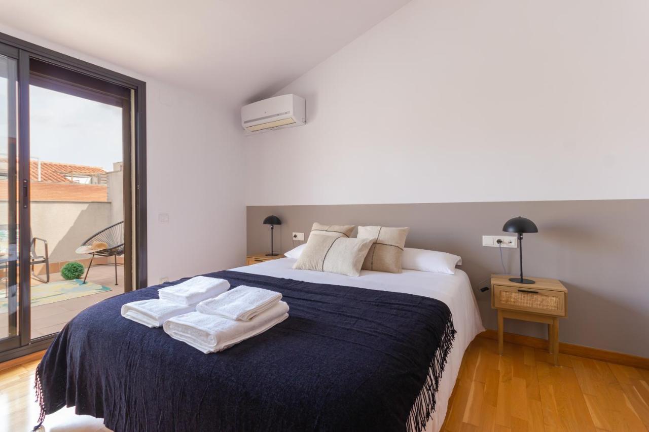 Elegante Duplex En Terrassa, Barcelona Apartman Kültér fotó